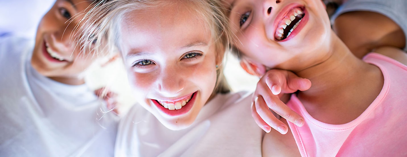 Photo of children laughing